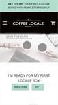Mobile Screenshot of coffeelocale.com